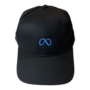 Meta Facebook Logo Hat Adjustable Snapback Cap Men Women Unisex NWOT